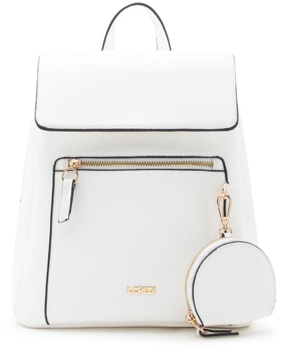 L.CREDI rugzak Ninina Backpack White wit