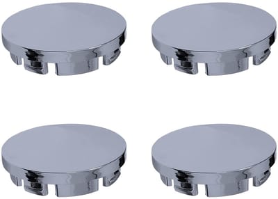 Dailygoods- Wieldeksels 56mm - 4 Stuks - Voorste Achternaafdekken - Compatibel met Seat Ibiza IV/Octavia 5E - Eenvoudige installatie - Bescherming tegen stof - Wielkap