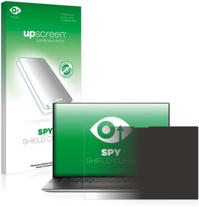 upscreen - privacy screenprotector voor Dell XPS 15 9520 Touch - Folie Beschermfolie Blauwlichtfilter