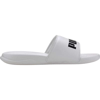 Puma Popcat platte slippers voor heren (Wit)