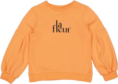 Quapi - Meisjes sweater - Soft Orange - Maat 92