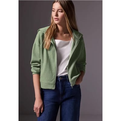 Kort sweatvest