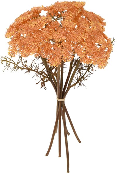 Duizendblad kunstbloemen Achillea kunst oranje 30cm 6 stuks, 6 Stück