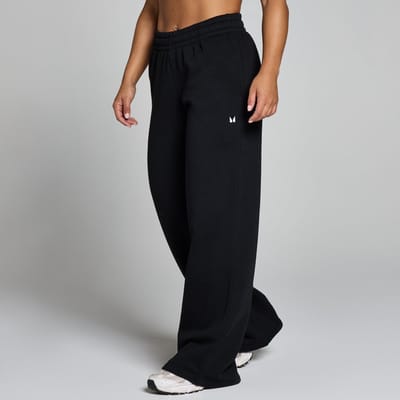 MP Basics joggingbroek met rechte pijpen in petite lengtemaat voor dames - Zwart - XS
