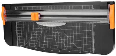Dailygoods - Uitschuifbare Fotolabelmestrimmer - Nauwkeurig Papier Snijden - Draagbaar en Compact - Ideaal voor Kantoor - Geschikt voor Ambachten - Pe...
