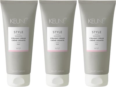 Keune Style - Smooth - Straight Cream - Haarcrème - 3 x 200 ml