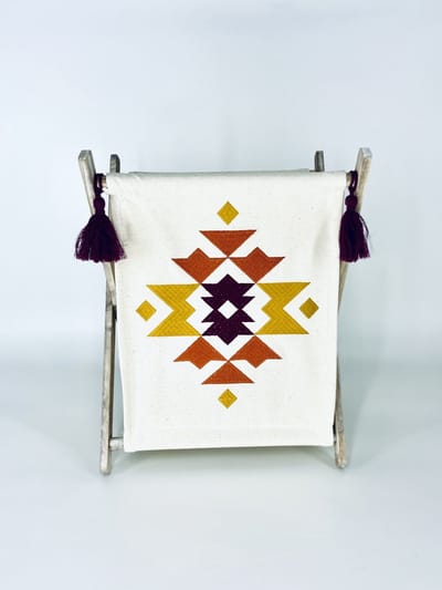Atmosphera Créateur d'intérieur® - tijdschriftenrek - katoen - boho stijl
