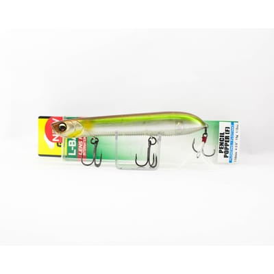 Leurre flottant Yo Zuri Duel L Bass Pencil Popper 110F F1237-MGSA (4825) beige