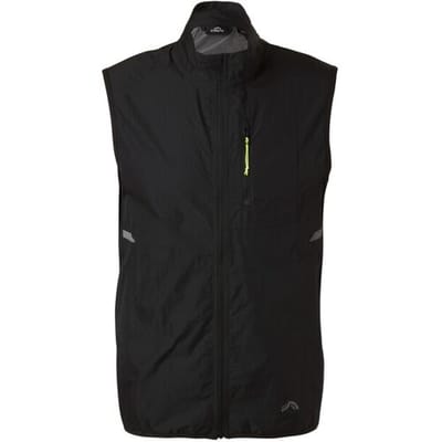 CRIVIT Heren sportbodywarmer (Zwart, S)
