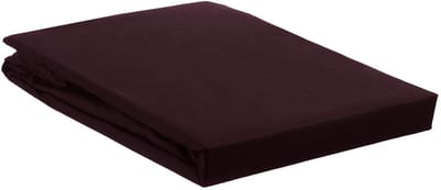 Ambiante Katoen - Hoeslaken - 70x200 - Donker Rood
