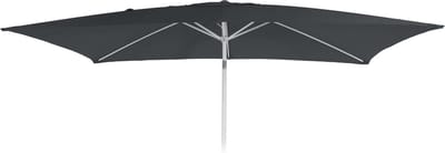 Vervangende hoes voor parasol N23, parasolhoes vervangende hoes, 2x3m rechthoekige stof/textiel 4,5kg UV 50+ ~ antraciet