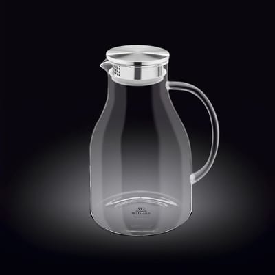 Wilmax Karaf 2500 ml Thermoglas RVS Deksel WL-888211/A