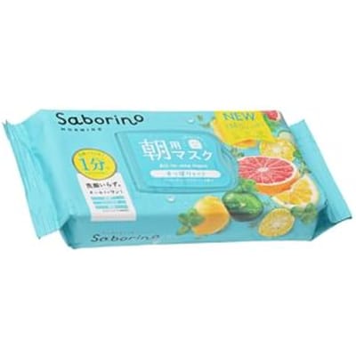 BCL - Saborino Morning All-in-one Mask N Refresh Type Minty Grapefruit 32 pcs