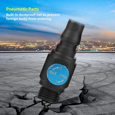 14  Luchtinlaat Connector Luchtstroom Snelheidsregeling Klep Pneumatisch Gereedschap Accessoires