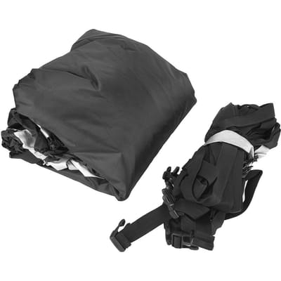 Housse Imperméable en Tissu Oxford en Forme de V pour Bateau Yacht Pare-soleil Anti-rouille Protectrice (420*270(210D)) 420*270（210D） gray