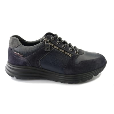 Mephisto Mobils Brayan - heren sneaker - Blauw - maat 40 (EU) 6.5 (UK)