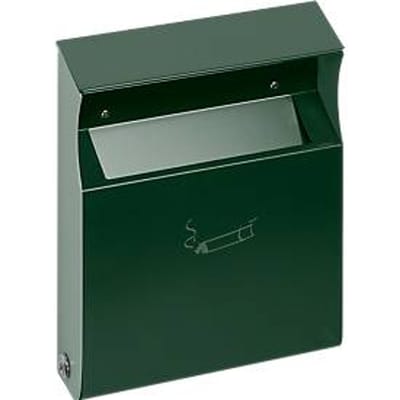 Wandasbak met beschermend dak, 2 L, groen