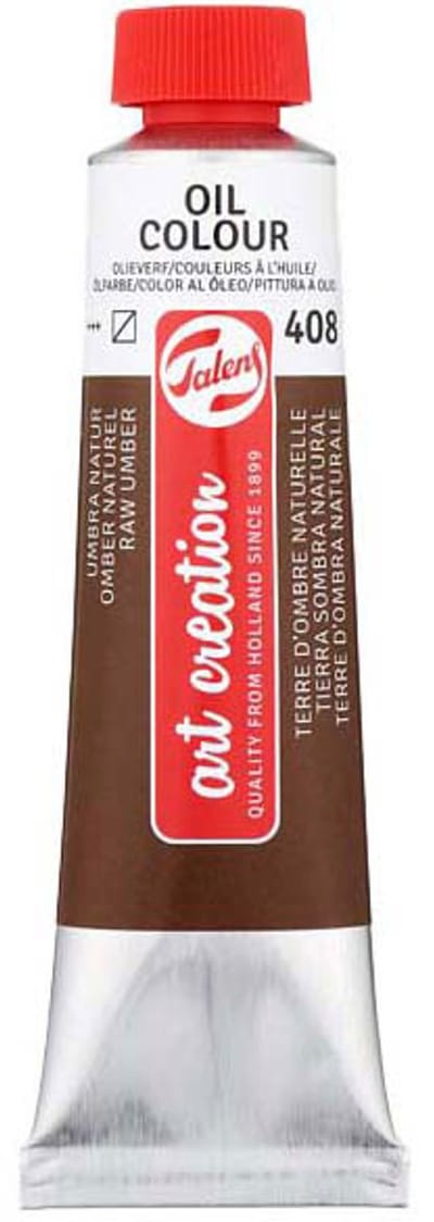 Talens Art Creation Olieverf Tube 40ml Omber Naturel 408