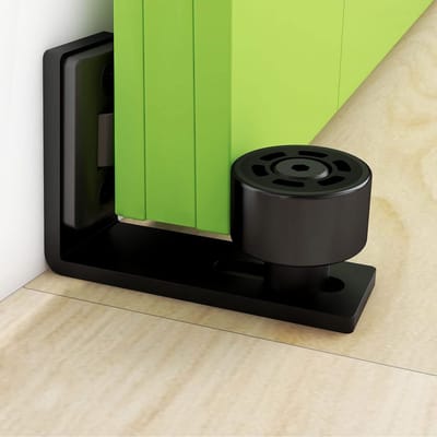 Dailygoods- Vloergeleider Verstelbaar - Schuifdeur Geleider - Bodemgids - Montage Set - Zware Stalen Behuizing - Eenvoudige Installatie - Schuifdeurgeleider