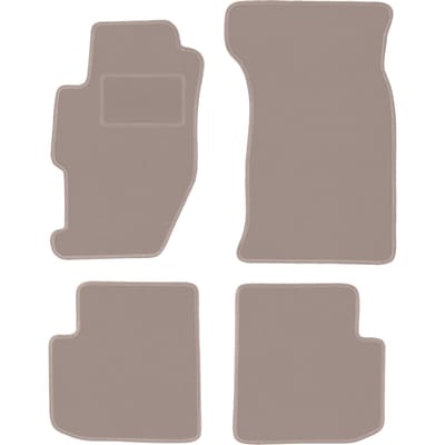 Beige veloursmatten voor: Honda Accord VI coupé (1998-2002)