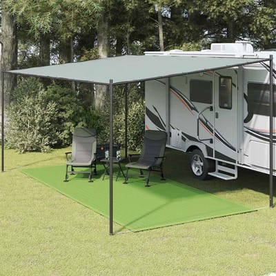 vidaXL - Tenttapijt - 250x500 - cm - HDPE - lichtgroen