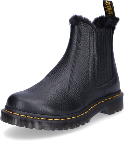 Laarzen Dr. Martens 2976 Leonore II Chelsea Boot Black Milled Nappa