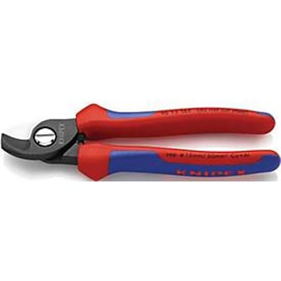 Knipex 95 12 165 Kabelschaar Geschikt voor (striptechniek) Aluminium- en koperkabel, een- en meerdraads 15 mm 50 mm² 0