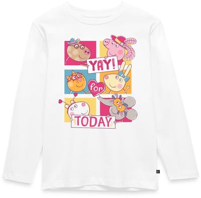 Peppa Pig, Pedro, Mandy, Rebecca, Suzy & Emily Premium T-Shirt Kinderen