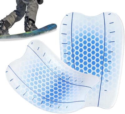 Ski Scheenbeschermers - Sneeuwsport Bescherming - Piste Bescherming - Zelfklevend Gel Kussen - 20 x 15 cm - Niet gespecificeerd