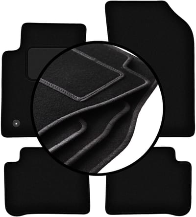 Complete set veloursmatten voor: Citroen C3 III hatchback (2017-)