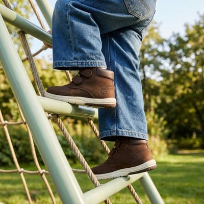 Timberland Toddle Tracks Mid Laarzen Bruin EU 28 Kinderen