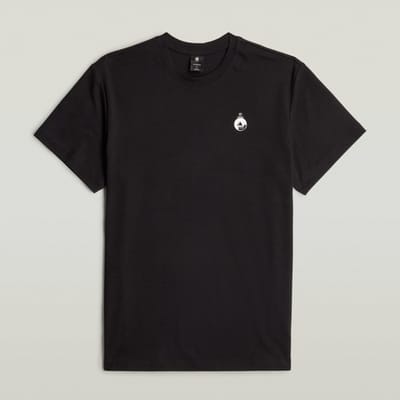 T-shirt Korte Mouw G-Star Raw Trims Back Gr R T