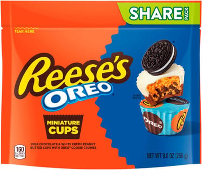 Reese's Peanut Butter Miniature Cups met Oreo - Amerikaanse chocolade - 8 x 255 g