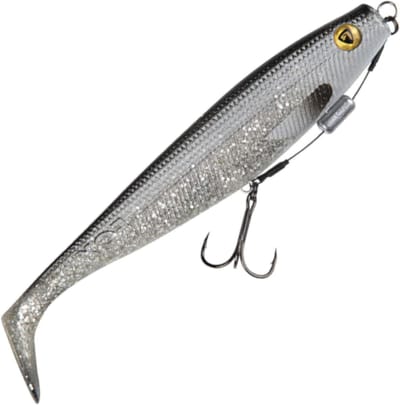Zacht Kunstaas - Pro Shad UV - Vissen op roofvis - Kant-en-klaar Harnas - 12.6 cm - Bleak