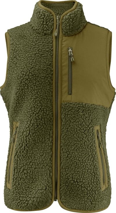 James Harvest KINGSLEY VEST WOMAN 2121505 - mosgroen - XS