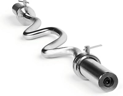 Olympische Curl Stang 48 inch voor 50mm Schijven - Dubbele Flexibele Greep