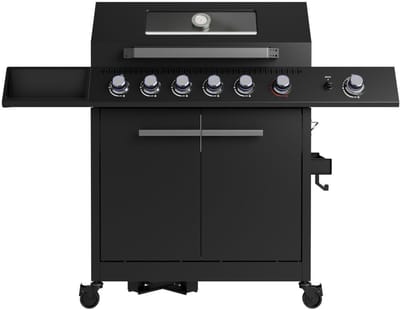 Barbecue / BBQ / Gasgrill Tennessee - Incl. 6 branders en zijbrander