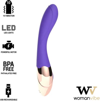 WOMANVIBE | Womanvibe Sunny Silicone Rechargeable Vibrator
