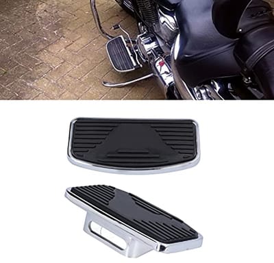Dailygoods- Verstelbare Treeplank - Motorfiets-Footsteunen - 2 Stuks - Zwaar Metaalstaal/Rubber - Eenvoudige Installatie - Stijlvol Ontwerp - Voetsteunen
