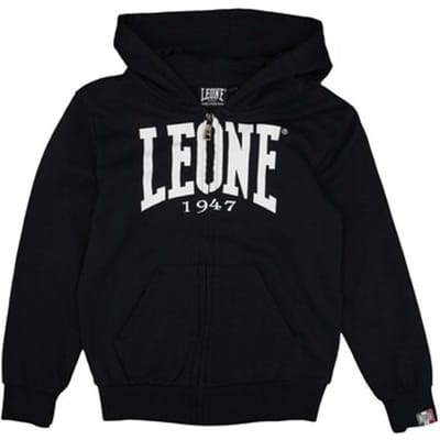 Capuchon sweaters Leone 1947 Boy Hoody Full Zip Big Logo