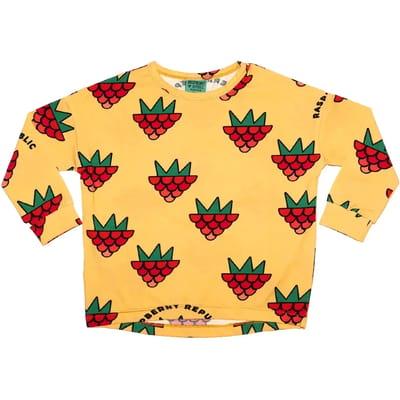 T-shirt met lange mouwen voor babymeisjes Raspberry Republic