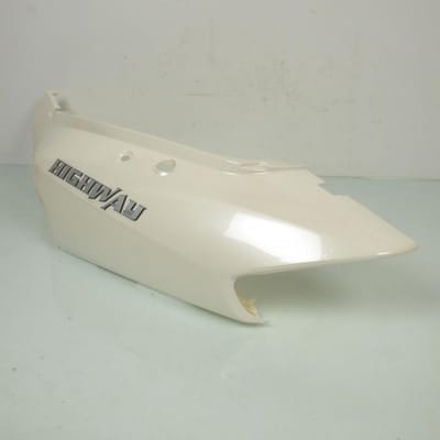 Coque arrière gauche origine pour Scooter Jonway 125 Aztral TM00-070100006 blanc Neuf