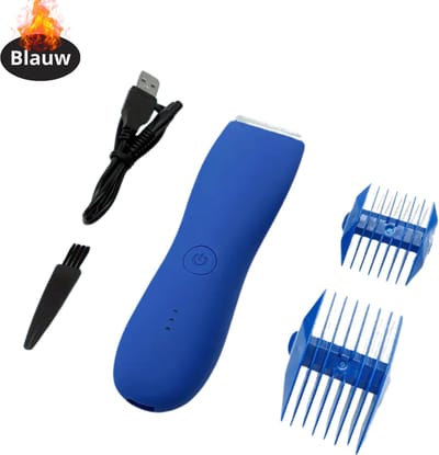 Nivard Tondeuse - Bodygroomer Mannen - Scheerapparaat - Baardtrimmer - Blauw