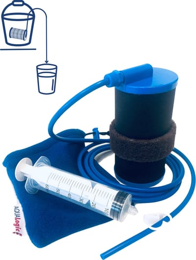 AQUA Logic - Siphon - Cs-Ultra - (zwaartekracht-waterfilter)