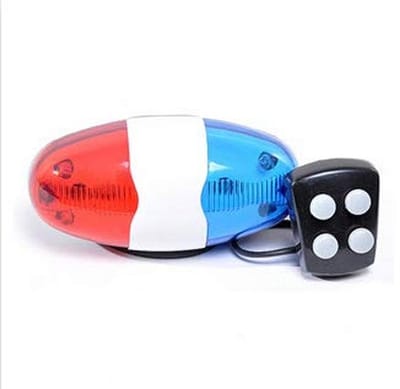 Dailygoods - Universele fiets alarm - Elektronische hoorn - 4-tone geluid - Compact formaat - Fietsaccessoire - Veiligheid voorop - Geschikt voor alle...