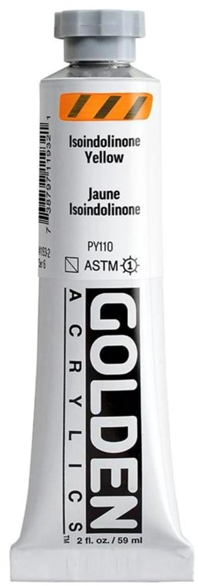 Golden Heavy Body Acrylverf Isoindolinonengeel 59 ml