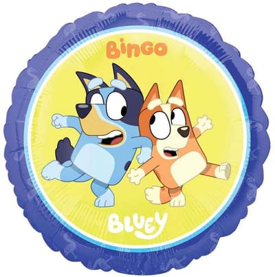 Bluey - Folie ballon - 43Cm - Leeg