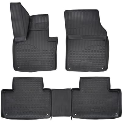 TPE Rubberen Vloermatten - NORM Liners - Volvo XC90 - Antislip - Duurzaam - Makkelijk schoon te maken