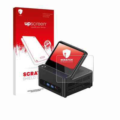 upscreen - Screenprotector voor AOOSTAR G-FLIP H255 - Folie Beschermfolie transparant