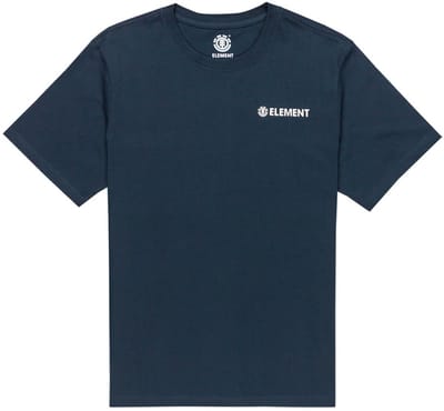 Element Blazin Chest T-shirt Met Korte Mouwen Blauw XL Man